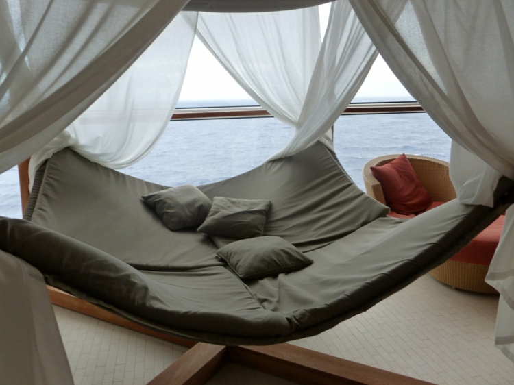 Hang מיטות-קלאסה-שיק מודרני, עיצוב חדש-רעיון-כרית כרית תריסים-מסוגנן