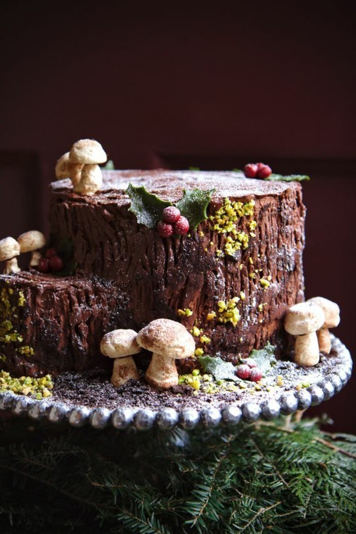 13 - 原始的想法换生日蛋糕残端包围逐蘑菇