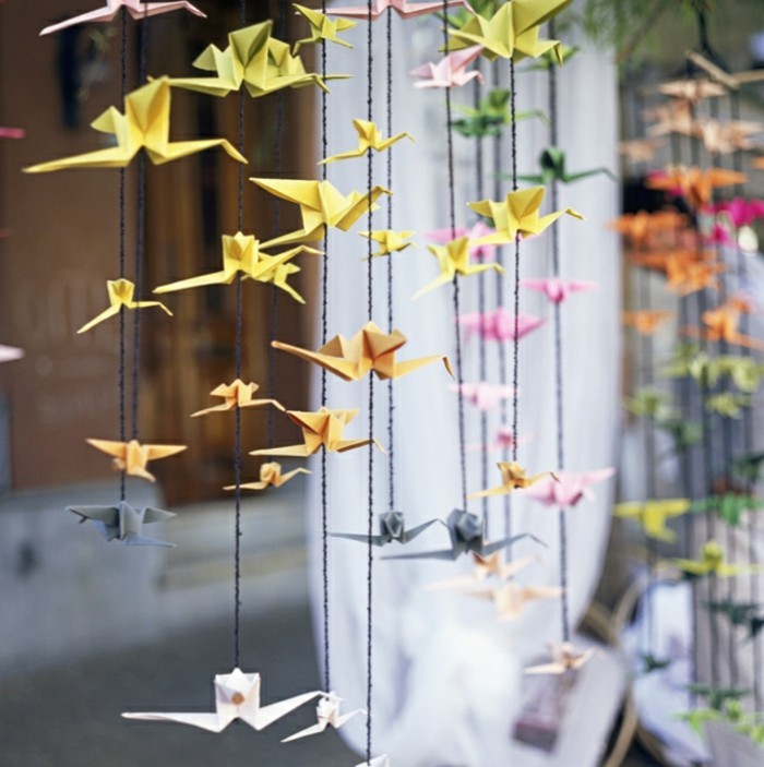 origami papira 1000kraniche-of-zanatske papira želimo ispunjenje Colorful origami papir
