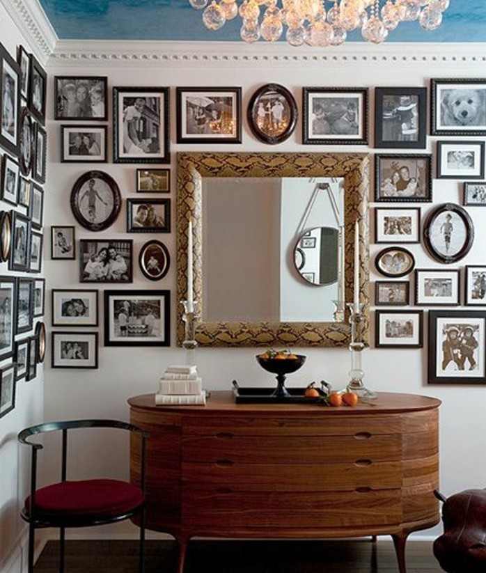 3-image rétro cadre mur lustre armoire tapis-photos