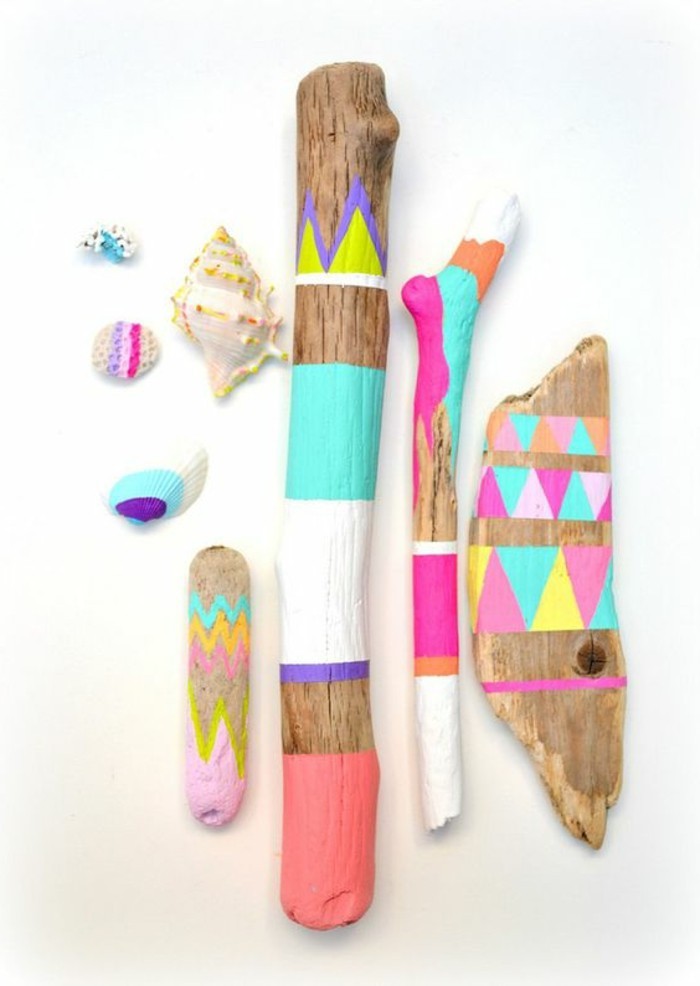 3-ajopuu-ast-värikäs-maali-koriste-kuori-värinen värinen-DIY