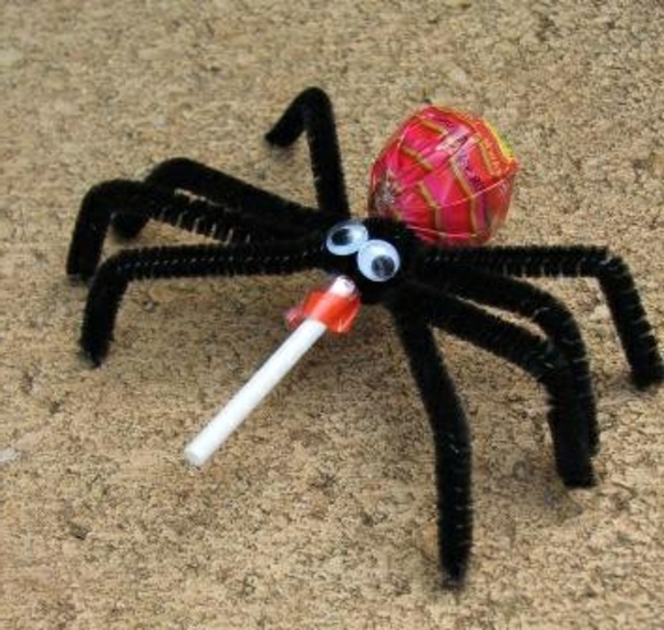 zanatskih ideja za vrtić - cool pauk spravljanja