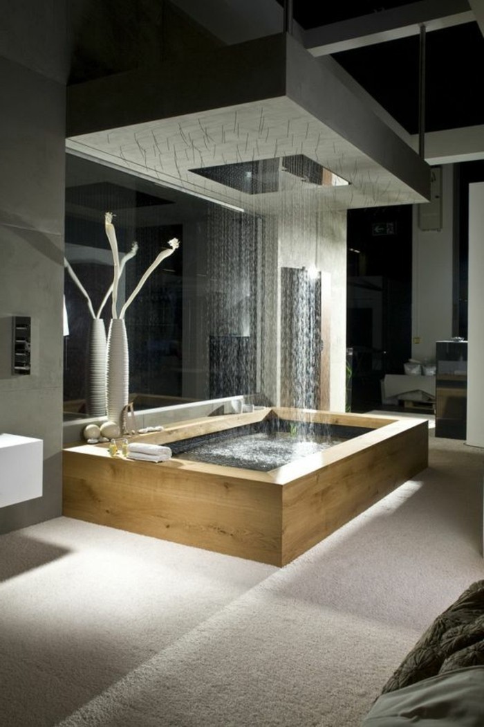 5浴室设计思路梦巴德 - 浴室 - 中 - 黑 - 用现代淋浴