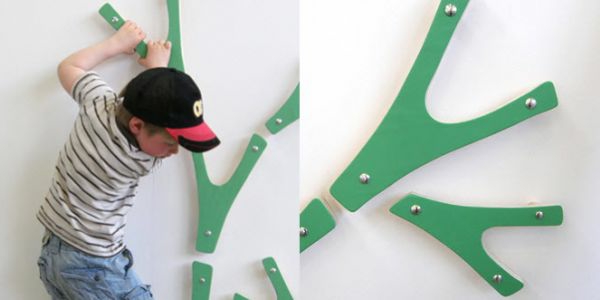 7攀爬墙壁，在育苗攀树设计