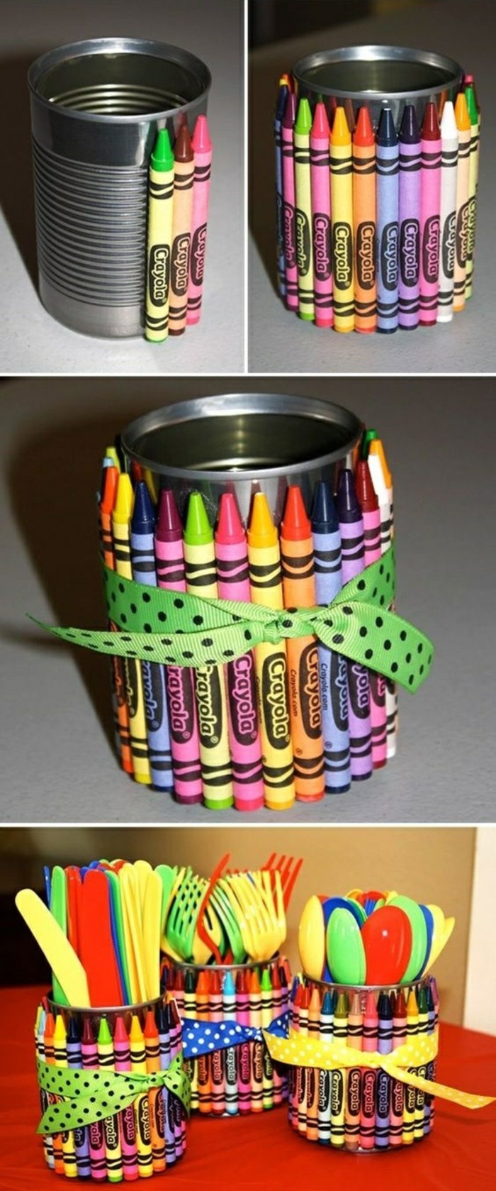 7-रचनात्मक-टिंकर-डिब्बे-platikloeffeln-कांटा लूप-diy-रंगीन-हल्के पेंसिल