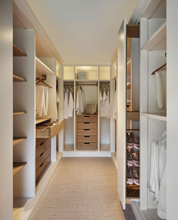 Ankleiderzimmer armoire accessible luxe