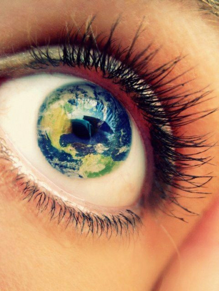 العين كوكب الأرض
