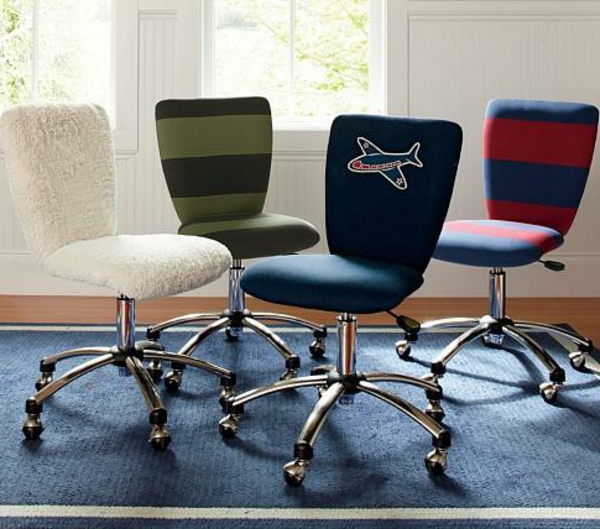 muebles de oficina sillas-con-moderno-diseño escritorio