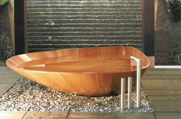 ξύλο Μπανιέρες σύγχρονη μπάνιο-