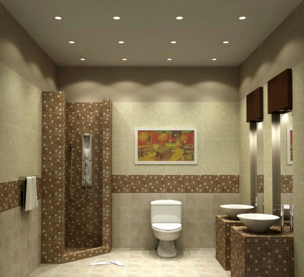 חדרי אמבטיה - רעיונות רהוטים דלקת-by-the-התקרה