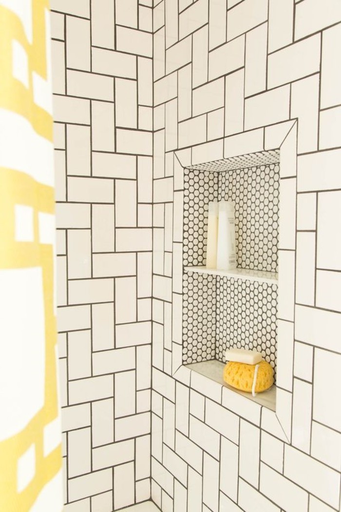 Kylpyhuone sisustus graafisen Desgin