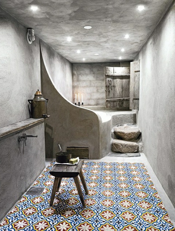 ιδέες και Μαρόκου Μπάνιο Πλακάκια δροσερό σχεδιασμού