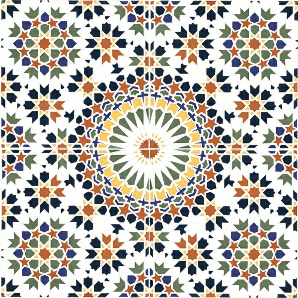 Μπάνιο ιδέες-για-πλακάκια-μαροκινό ιδέα του σχεδιασμού