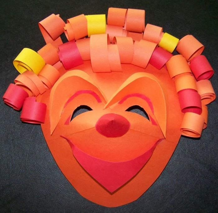 Craft Ideas-карнавал забавен клоун