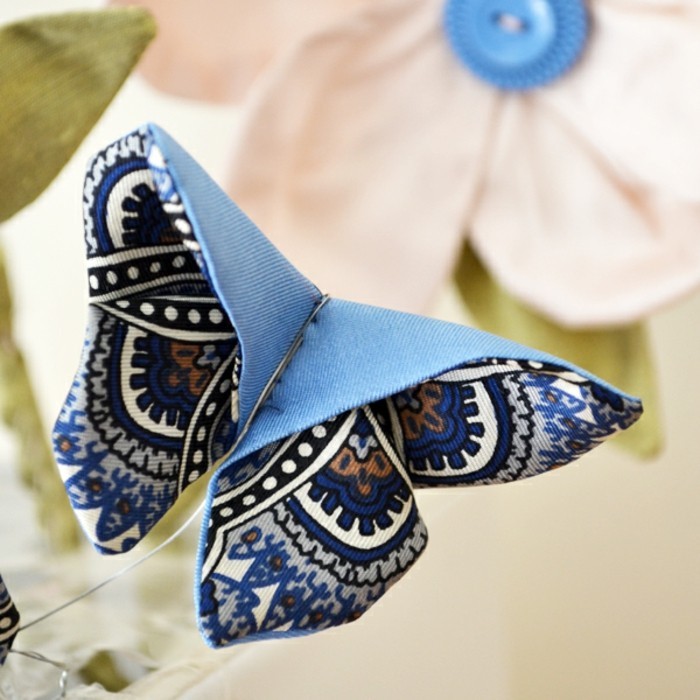 Tinker-с-деца-пролет оригами пеперуда