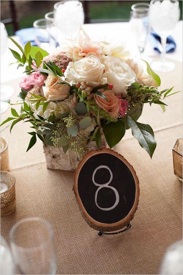 רעיונות למטרות בלתי נשכח-חתונת Blumendeko קישוט שולחן חתונה