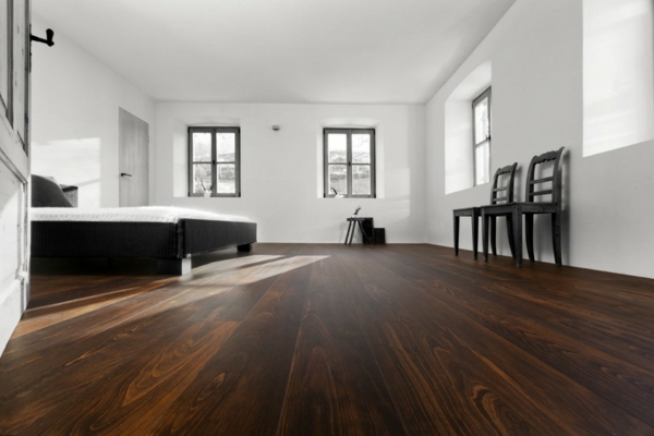 idées-pour-la-conception-sol intérieur vivant Sastanienbraun bois de hêtre