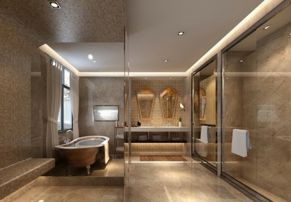 אורות-מודרני תקרה עיצוב in-לחדר-האמבטיה.