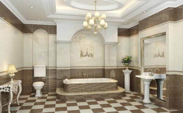 תקרה אור-מודרני עיצוב in-Bathrooms--