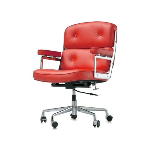 转椅功能于美丽的彩色办公家具皮椅