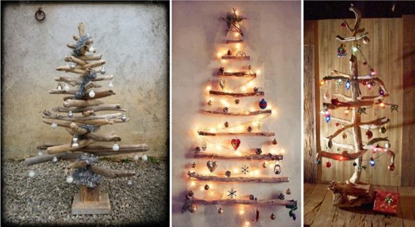 Driftwood-क्रिसमस-पेड़-आकृति परिवर्तन