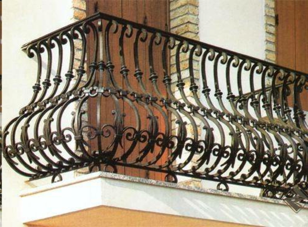 铁艺阳台栏杆理念，外观设计