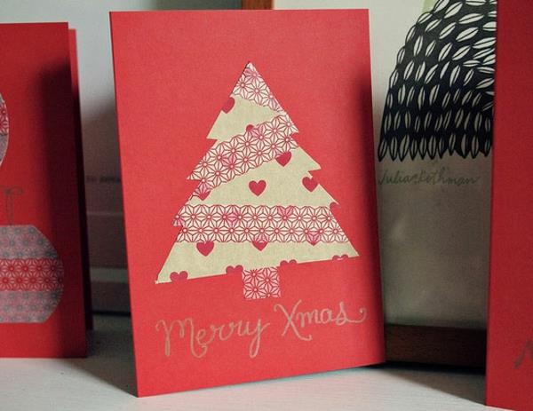 Fantastic - ideoita-for-design-of-joulu-kortit-kanssa-fir-puu