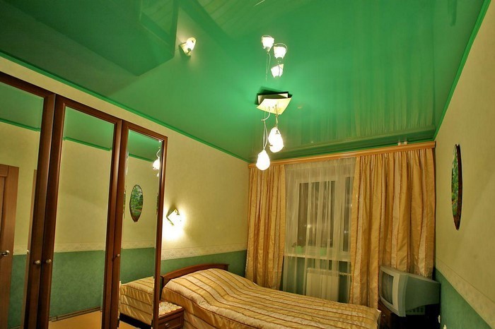 颜色为卧室绿色的创设艺术