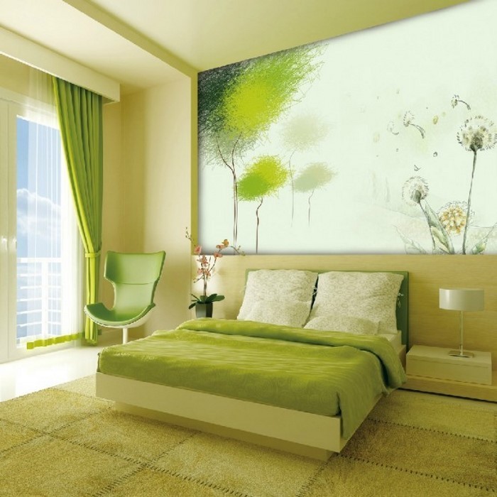 颜色为卧室绿色-A-伟大，设计