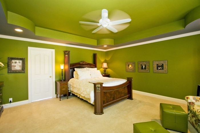 颜色为卧室绿色-A-有趣的设计