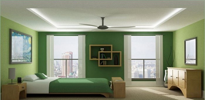 颜色为卧室绿色-A-酷决策