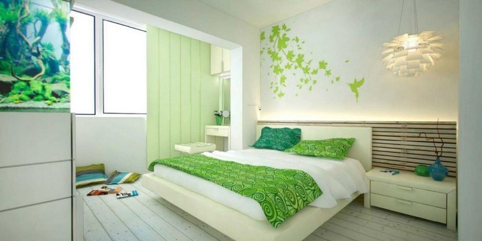 颜色为卧室绿色-A-大设备