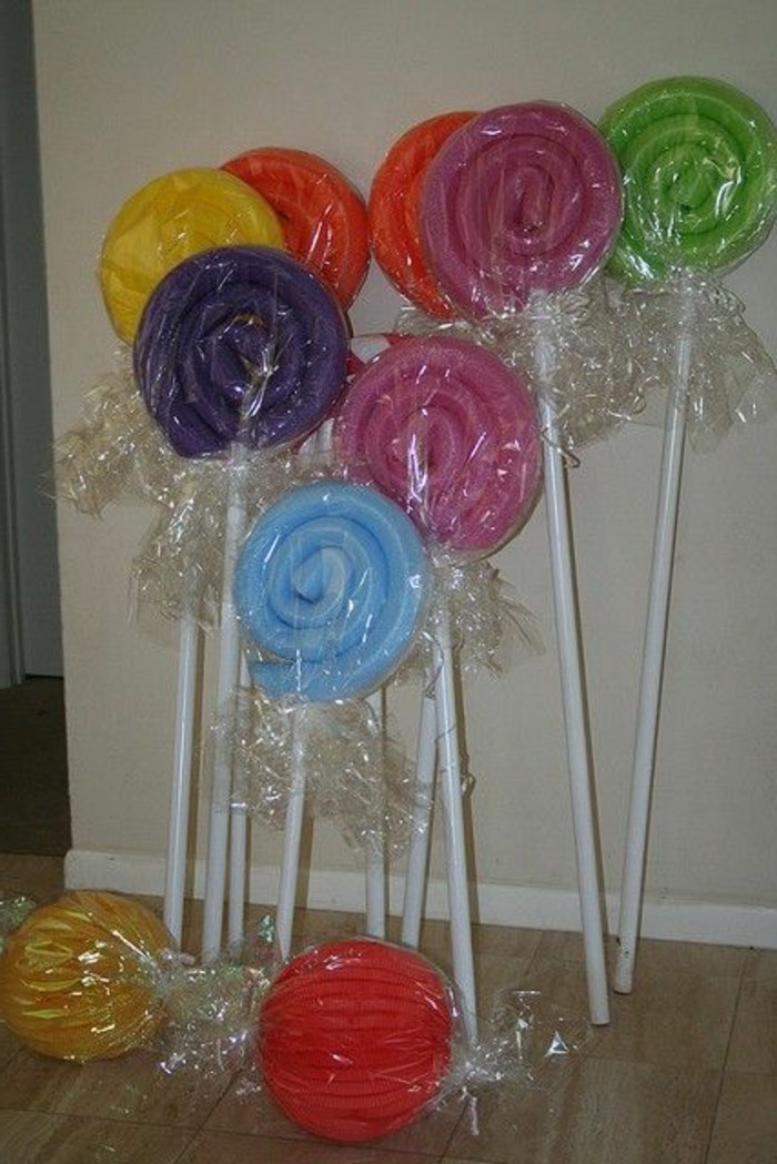 Carnaval Deco bricoler Lollipop et des bonbons