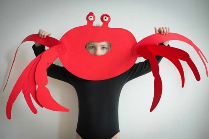 Carnival mask Tinker-as-a-crabe