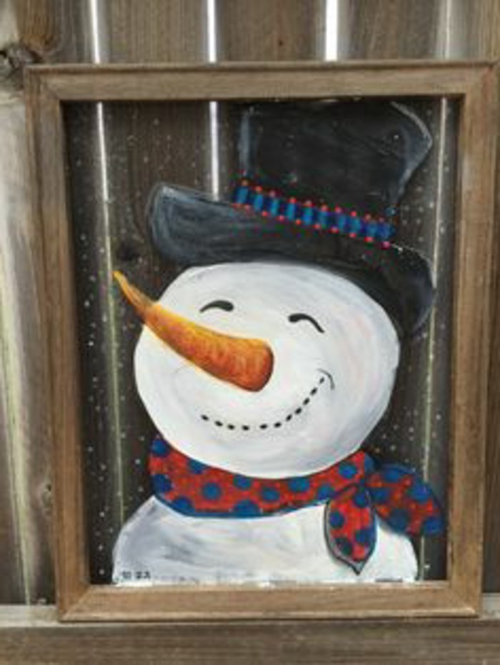 windows taustakuva joulu SMILING-Lumiukko
