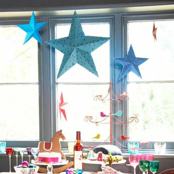 window kuvat-to-joulu-Fensterdeko-kids-make-itse