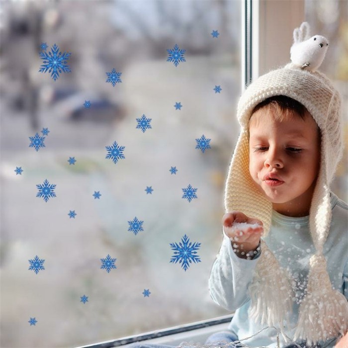 window kuvat-to-joulu-Fröhliche-tähdellä