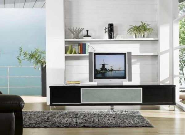 Les idées de design d'intérieur de l'idée de conception de meuble TV