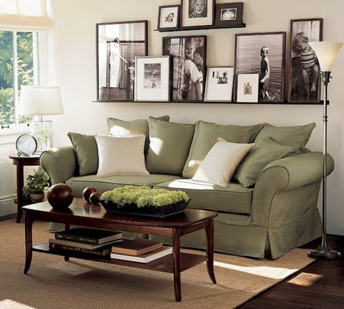 照片墙创意沙发在生活保障的经典设计