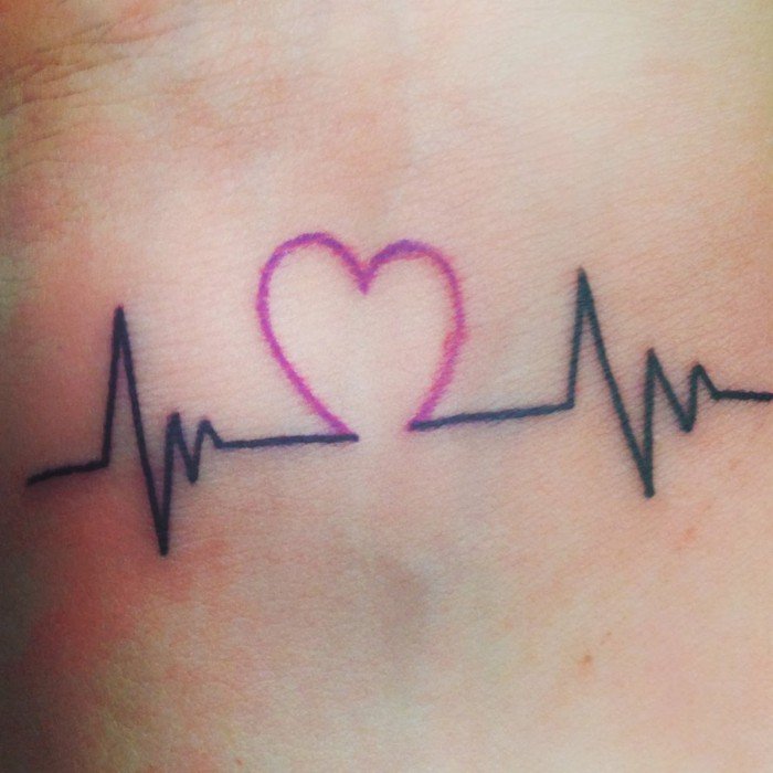 心脏纹身纹身浪漫符号