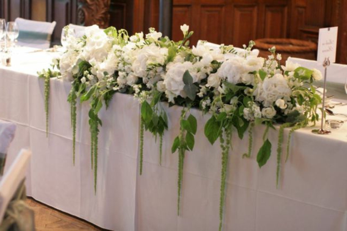 Esküvői asztaldísz Flowers