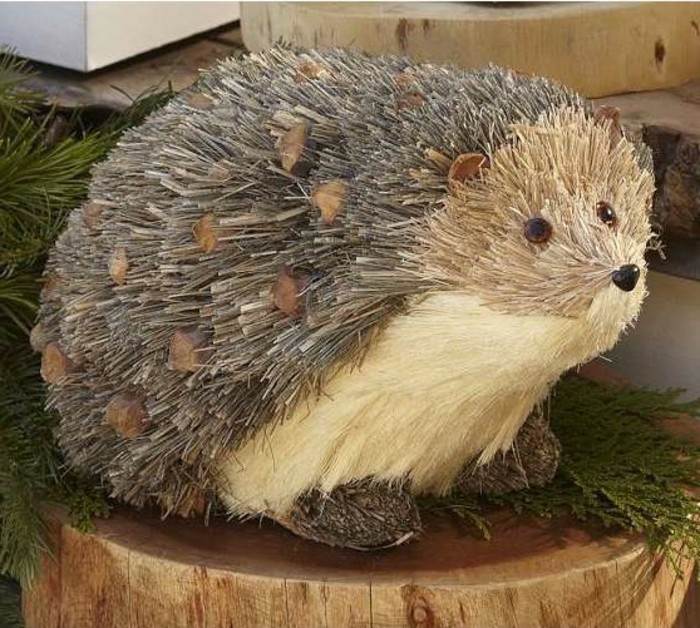 उत्कीर्ण-लकड़ी Hedgehog-tinker-
