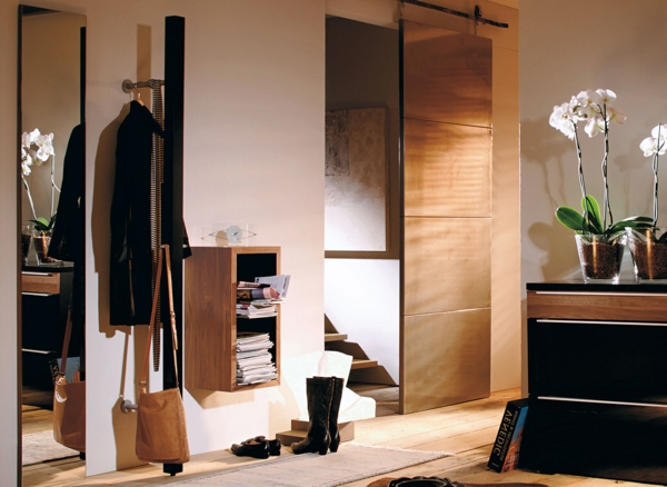 Εσωτερικών σχεδιαστικές ιδέες Όμορφη-αίθουσα έπιπλα από ξύλο