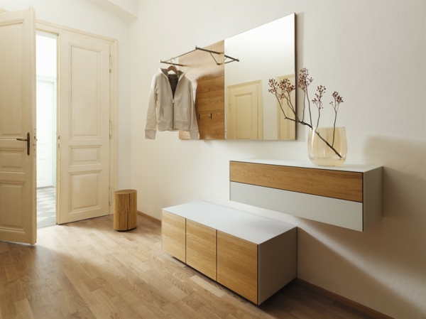 idées de design d'intérieur Beaux meubles de planche et miroirs