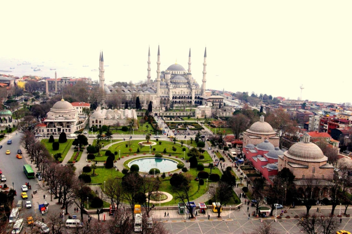 אטרקציות איסטנבול לנסוע טיפים מסגד SULTANAHMET
