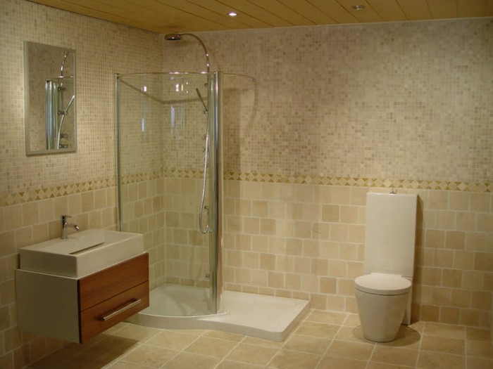质朴的浴室意大利瓷砖