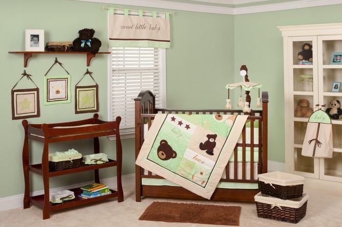 make-baby room-in-πράσινο Παιδική