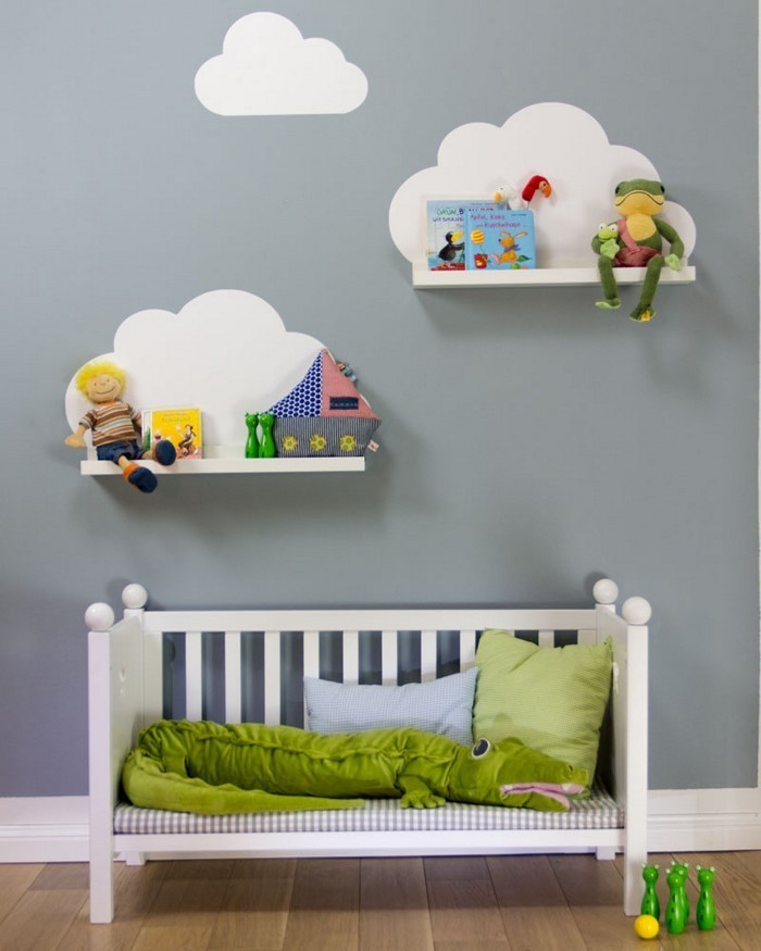 Τα παιδιά κάνουν Cloud on-the-wall