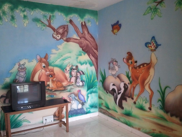 paredes Nursery Styler bambi