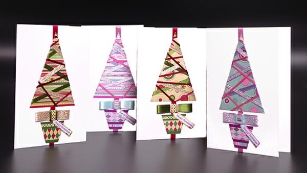 क्रिएटिव - क्रिसमस कार्ड के लिए डिज़ाइन-आइडिया-हस्तनिर्मित